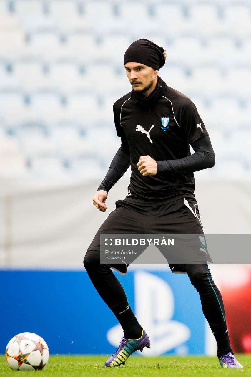Malmö FFs Erik Johansson