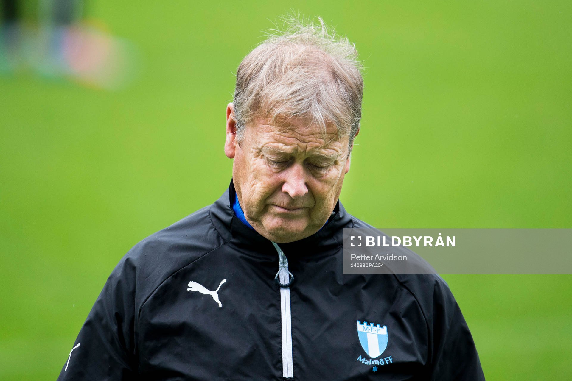 Malmö FFs tränare Åge Hareide deppar