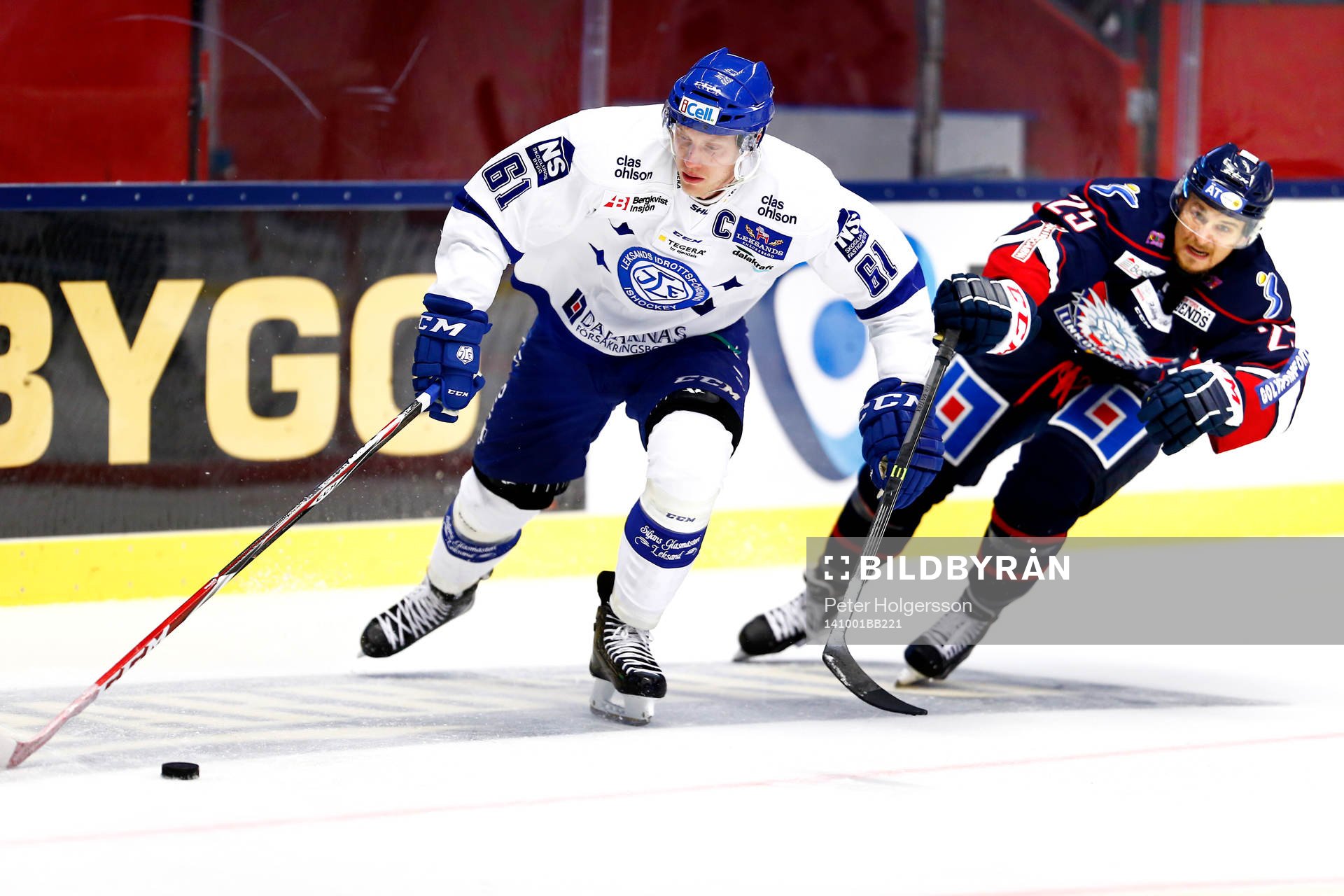 Leksands Johan Ryno och Linköpings Johannes Salmonsson