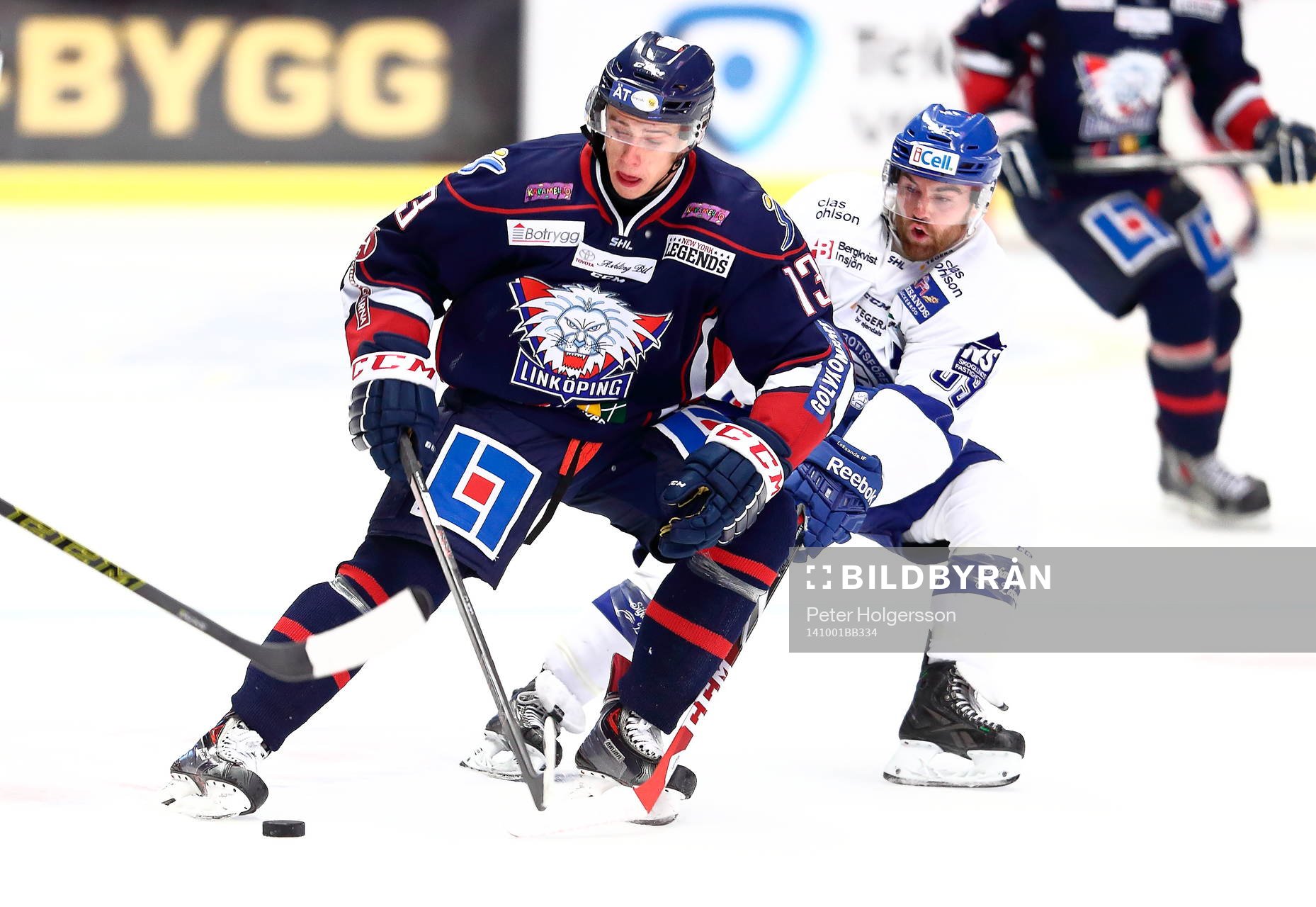 Linköpings Jakub Vrana och Leksands Jack Connolly
