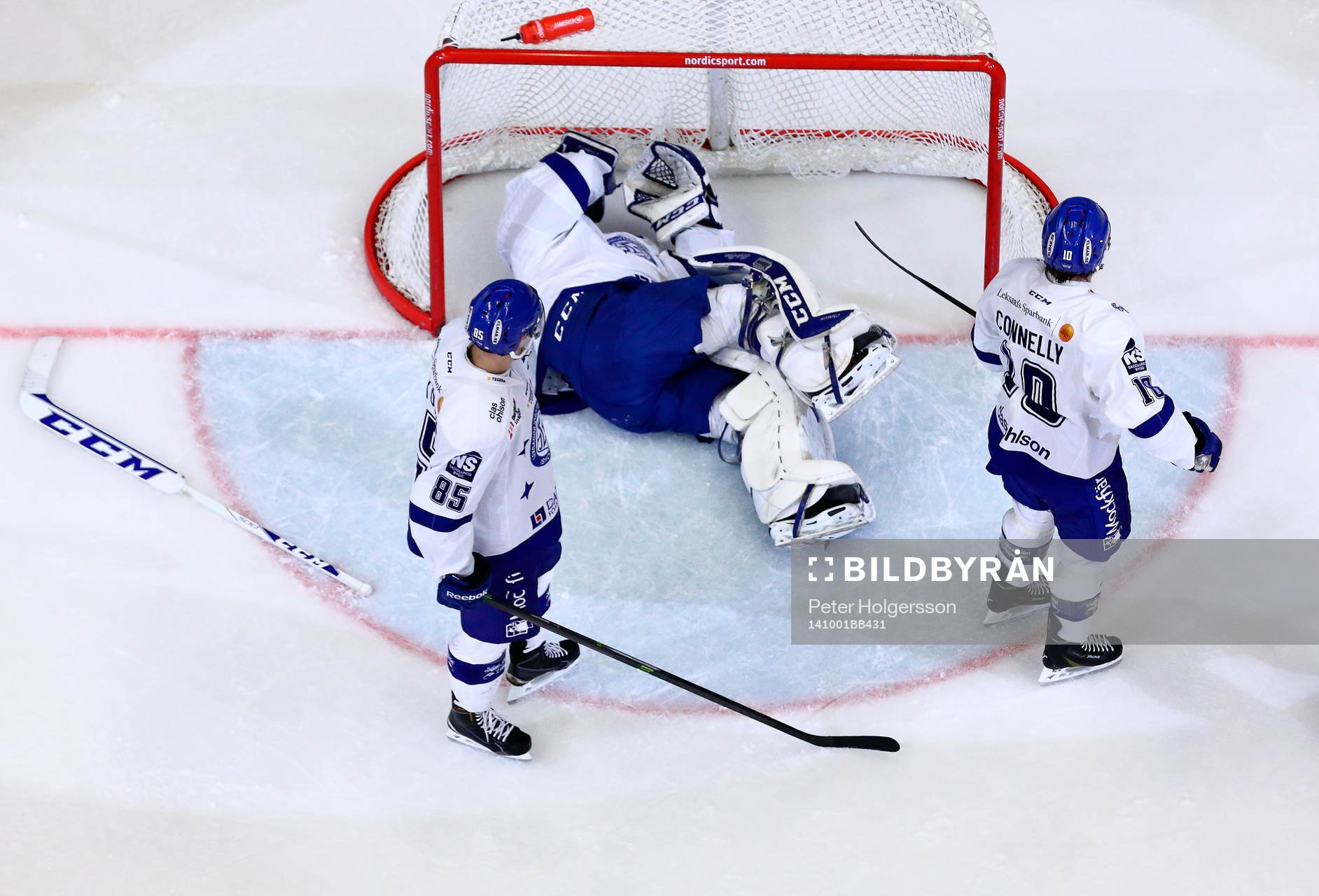 Mål 2-0 av Linköpings Jacob Micflikier förbi Leksands