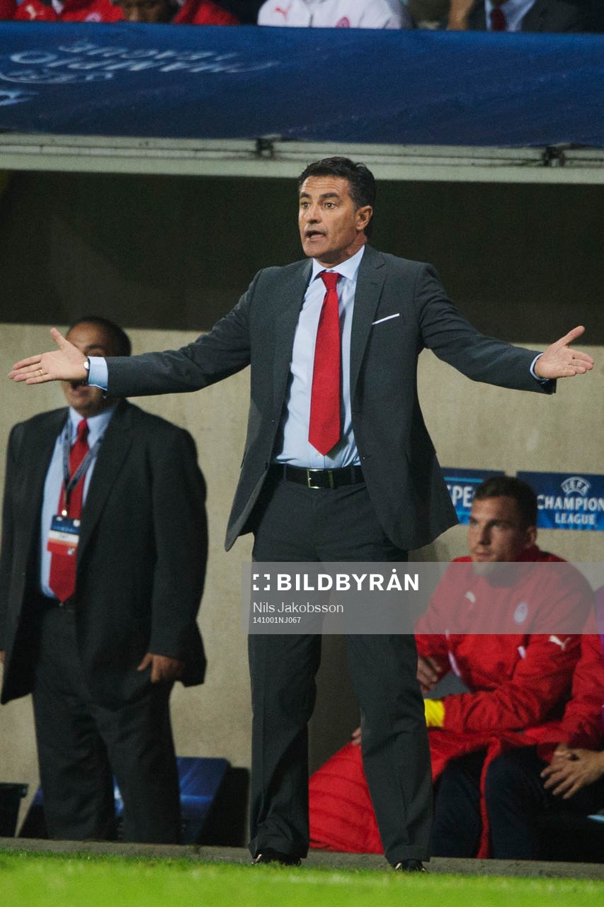 Olympiacos tränare Michel