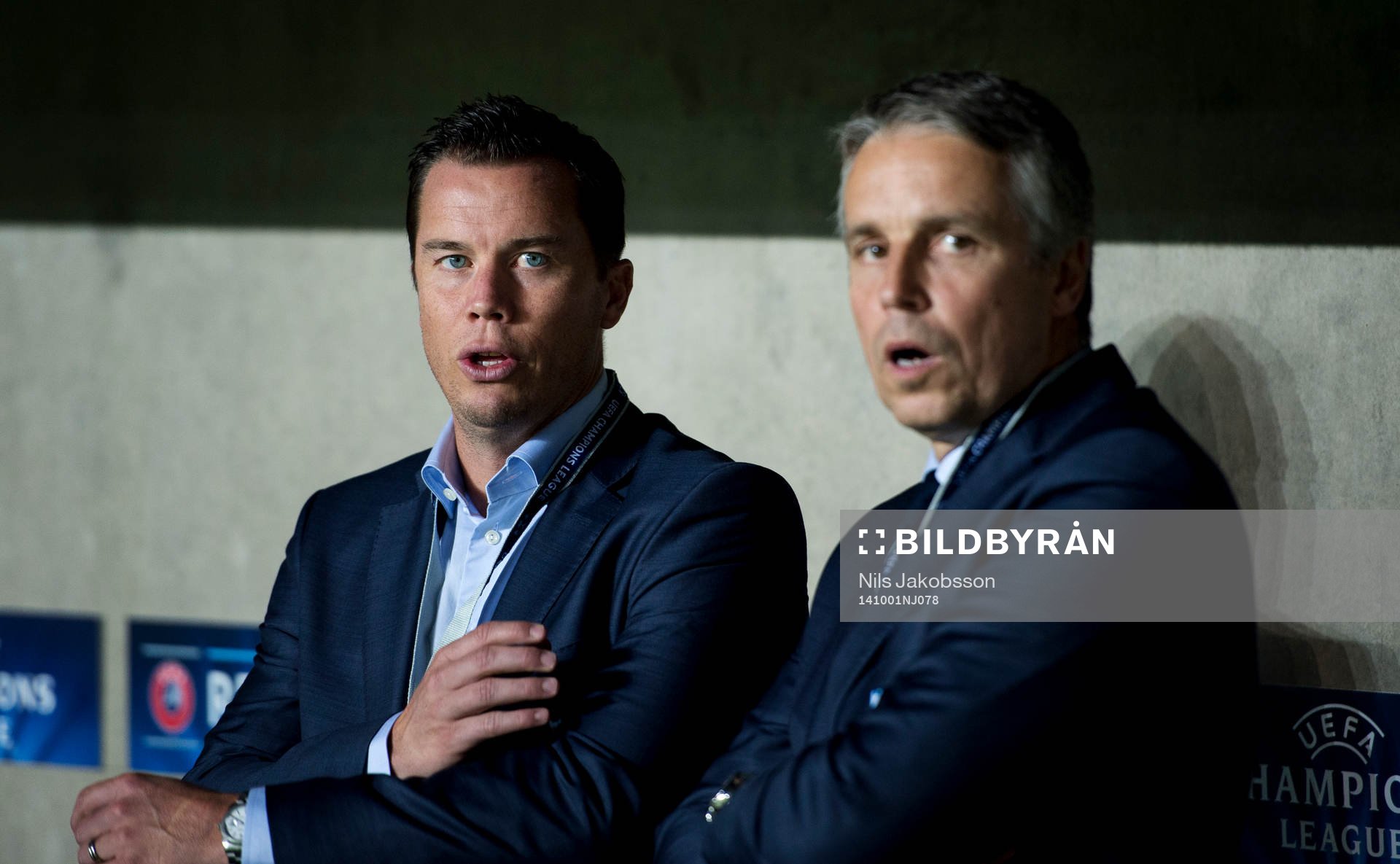 Daniel Andersson, sportchef och Per Ågren