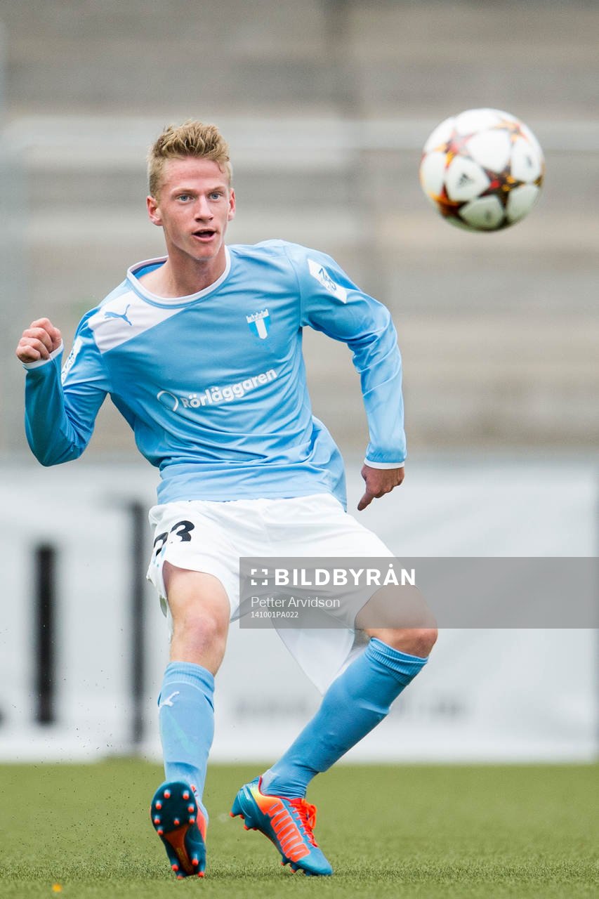 Malmö FFs Aron Mar Brynjarsson