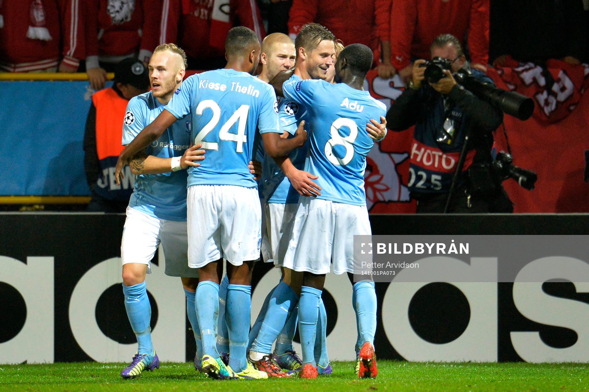 Malmö FFs Markus Rosenberg firas