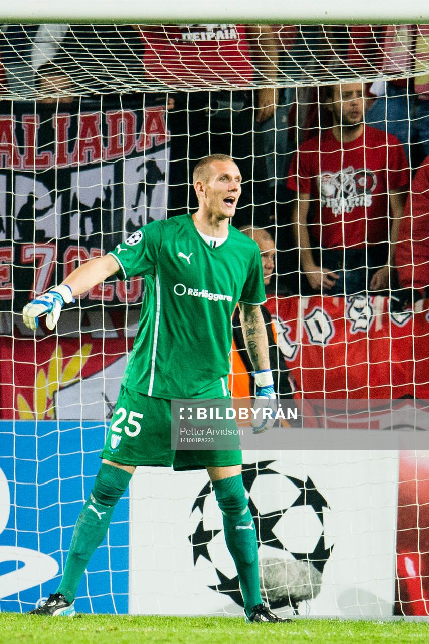 Malmö FFs målvakt Robin Olsen