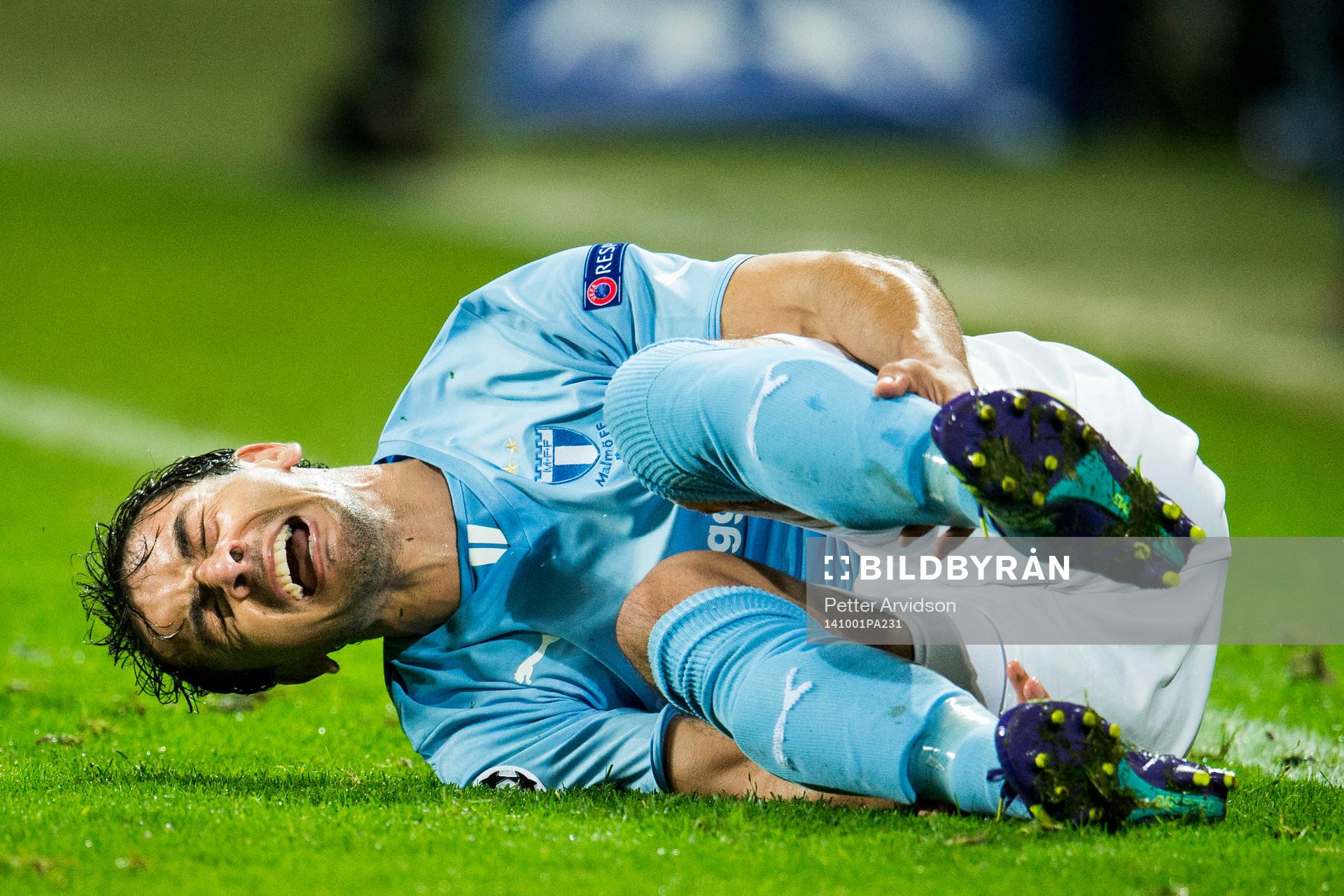 Malmö FFs Ricardo Ferreira Da Silva har ont