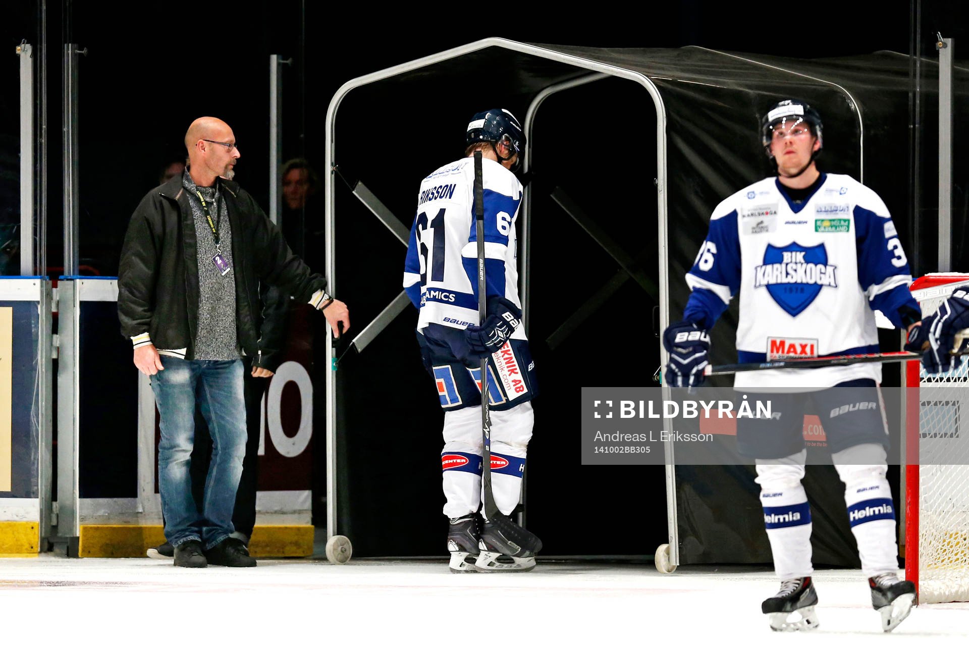 Karlskogas Mikael Eriksson får matchstraff