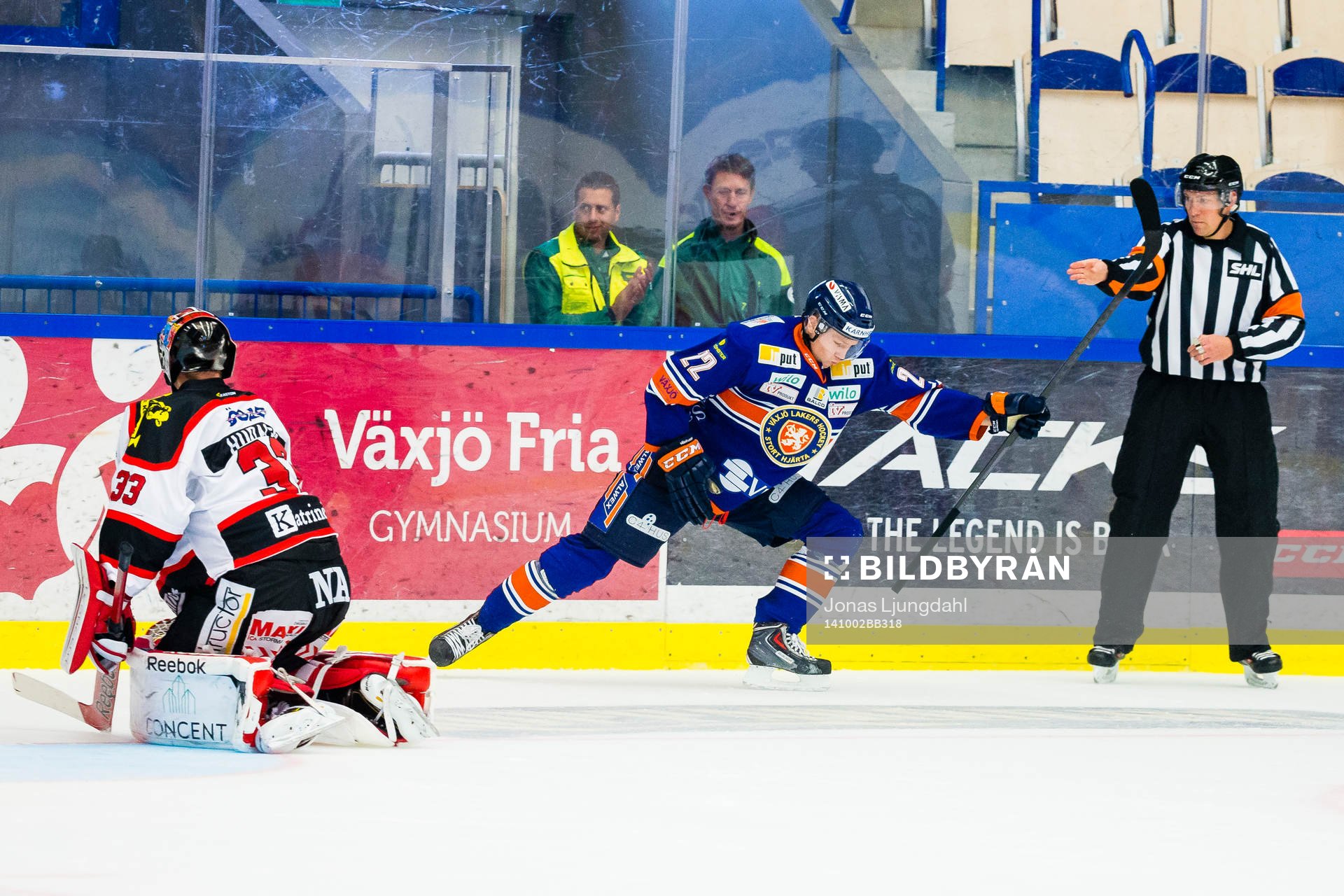 Växjös Gustav Rydahl firar
