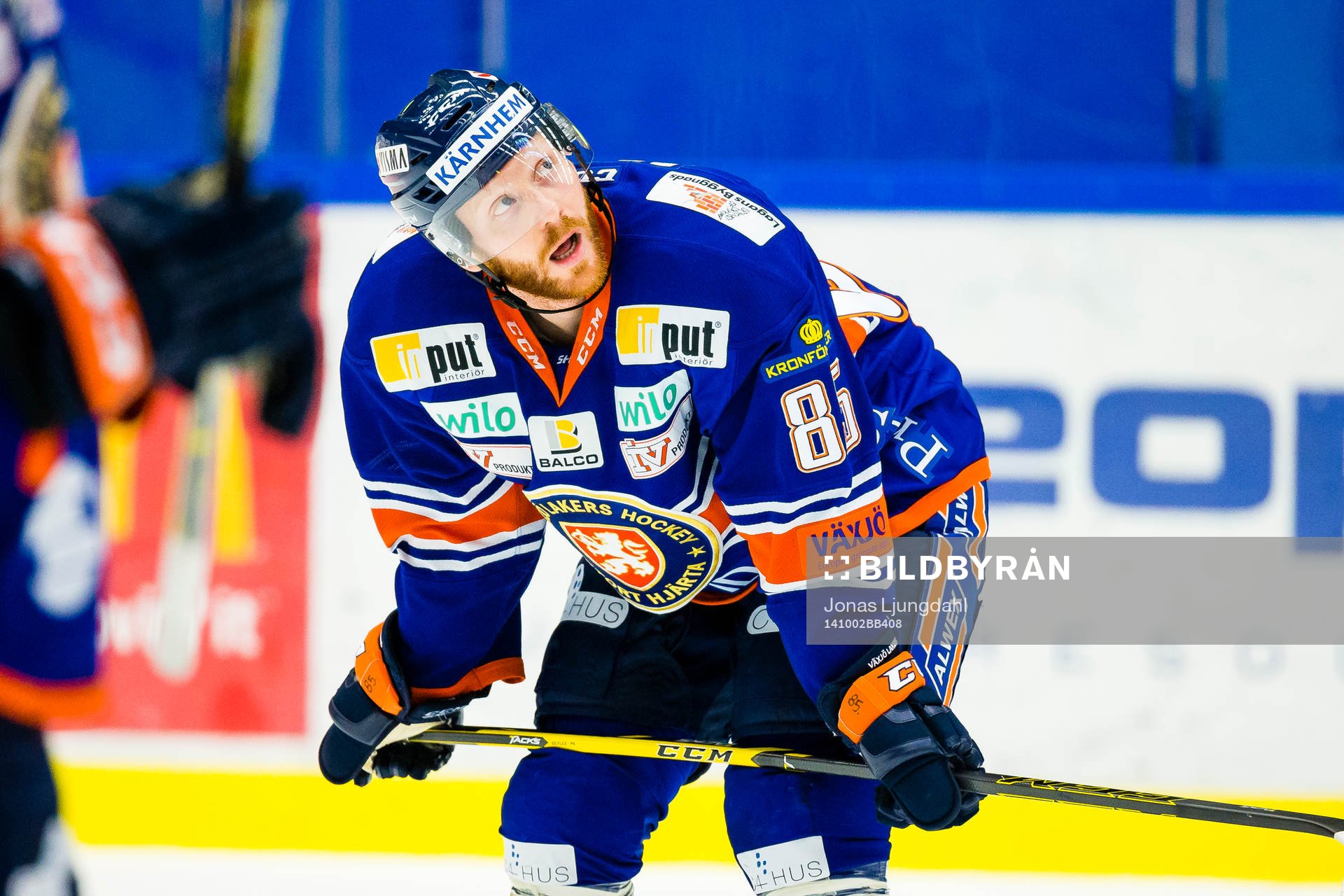 Växjös Liam Reddox deppar