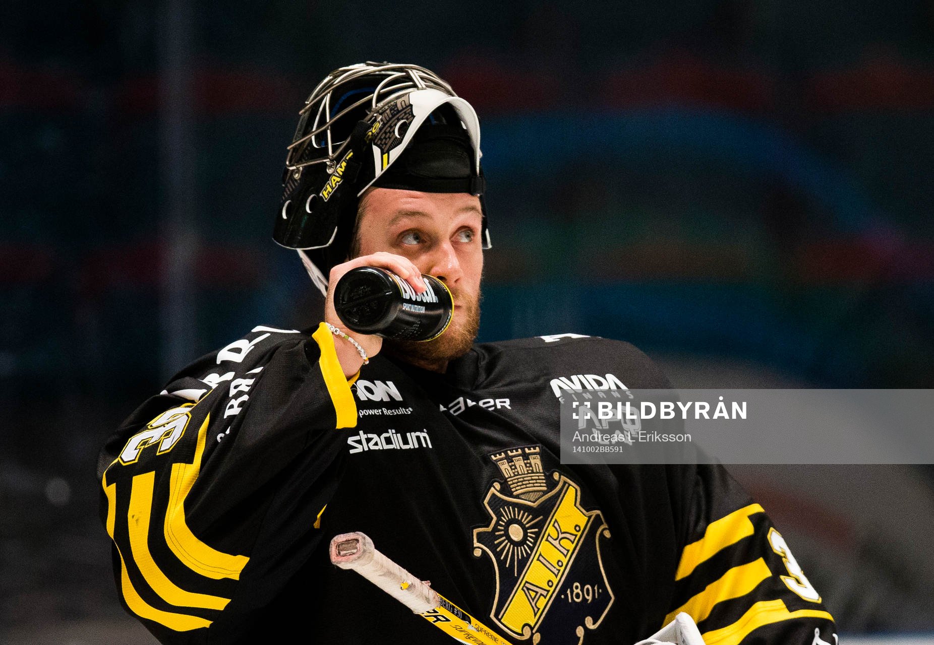 s målvakt Alexander Hamberg