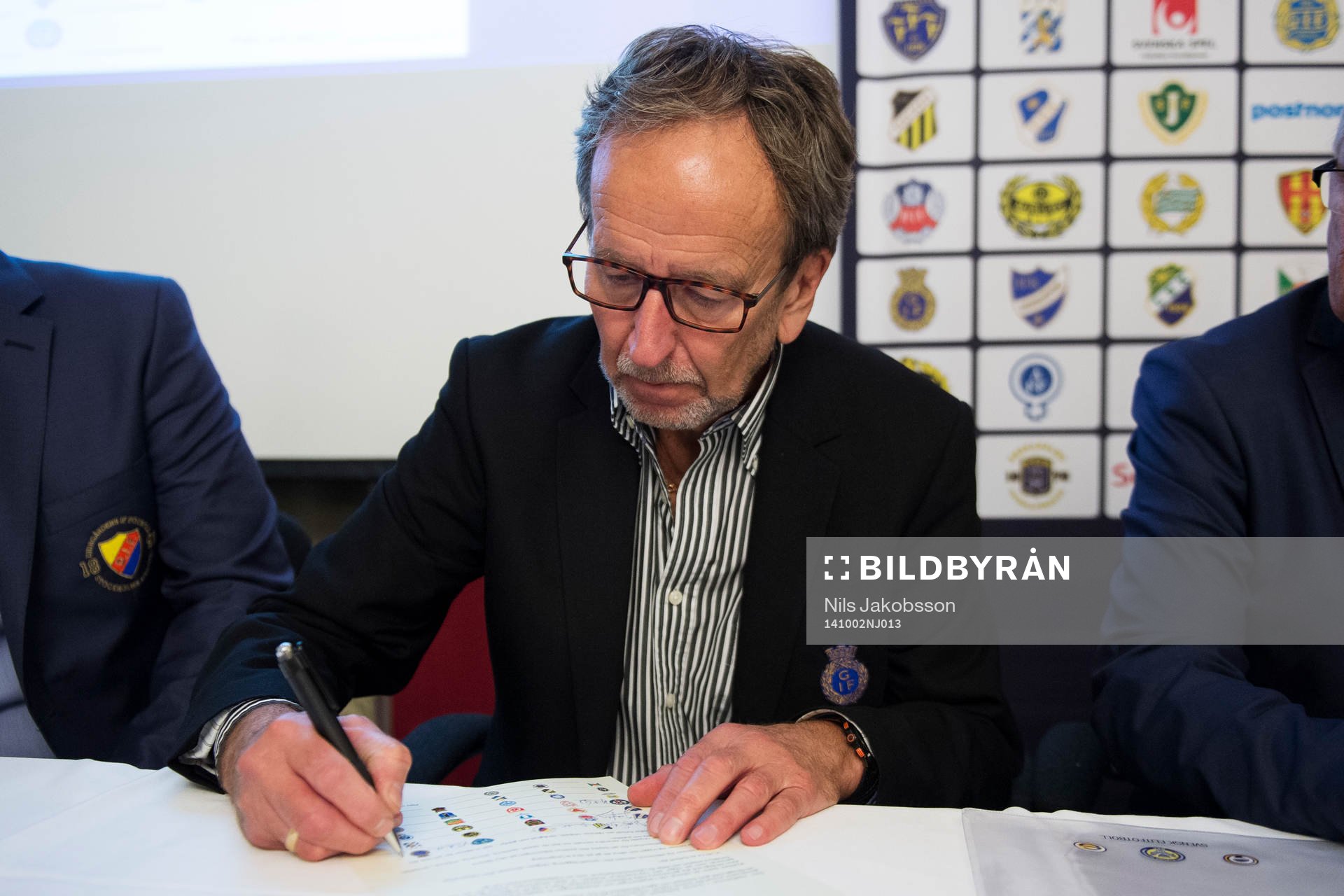 Leif Lindstrand, ordförande Gefle, när en ny