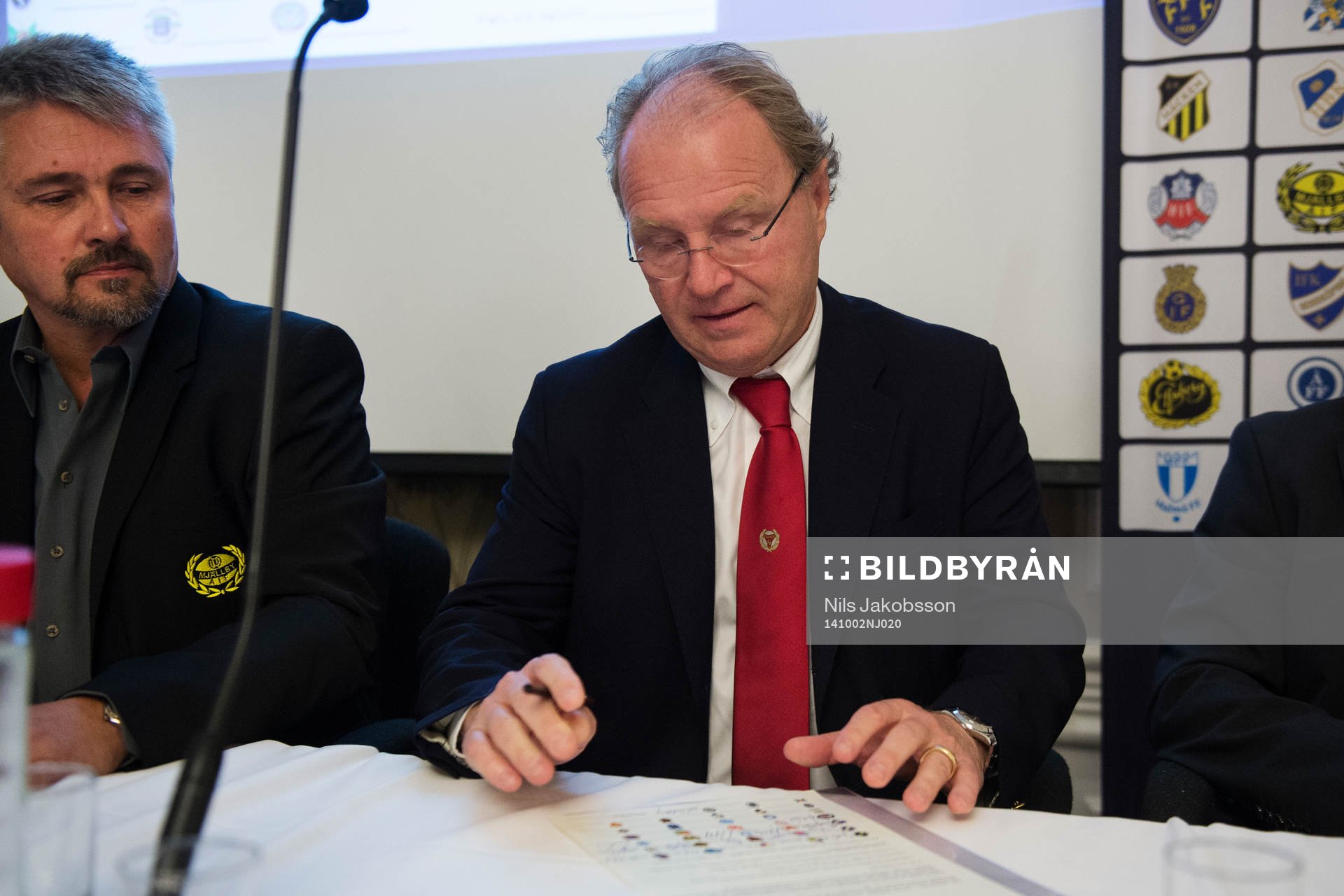 Anders Nyblom, ordförande Kalmar, när en ny
