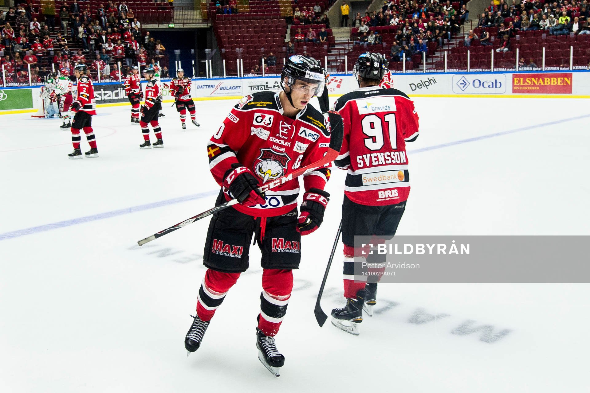 Malmö Redhawks Henrik Hetta deppar