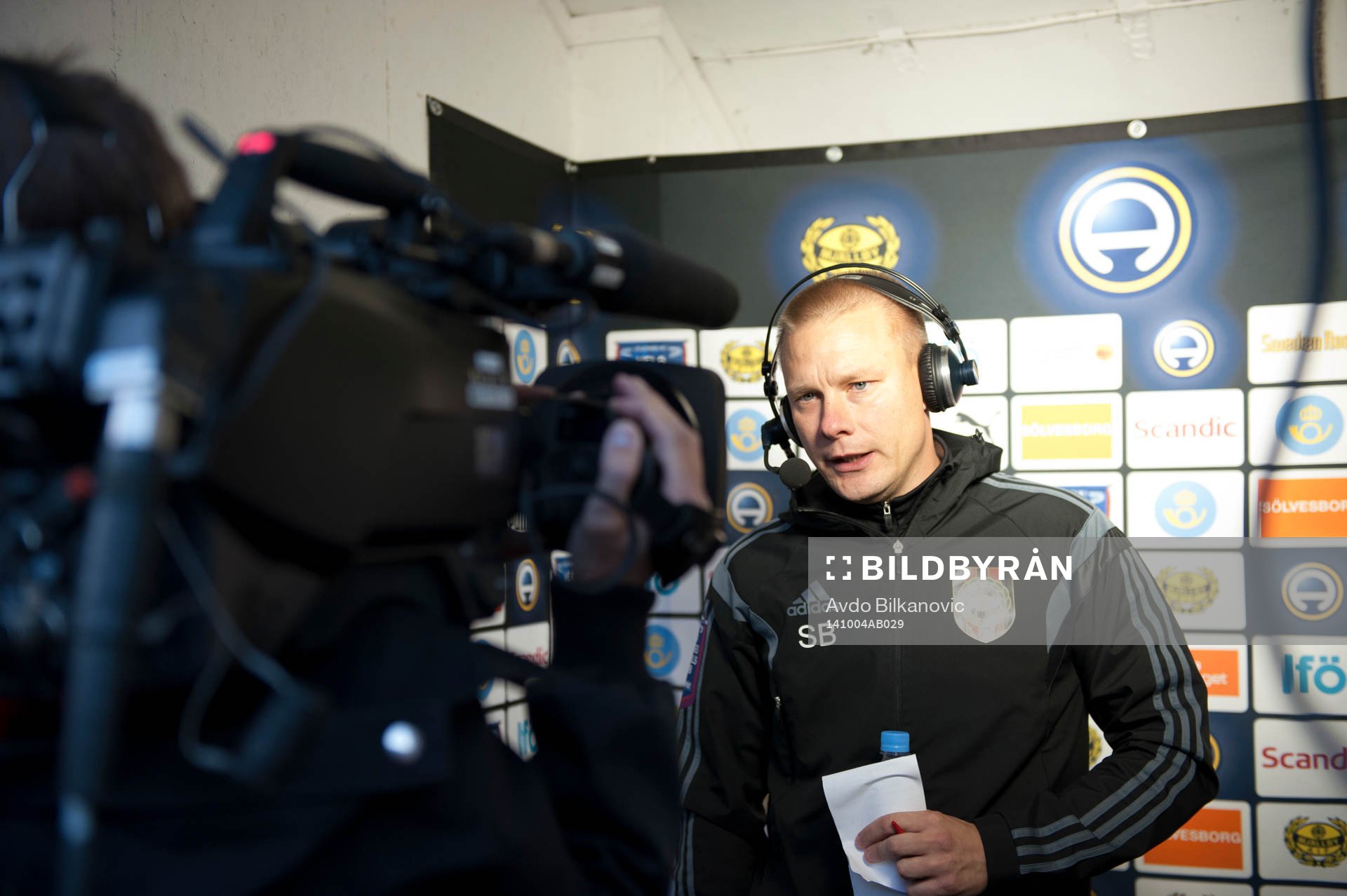 Brommapojkarnas tränare Stefan Billborn
