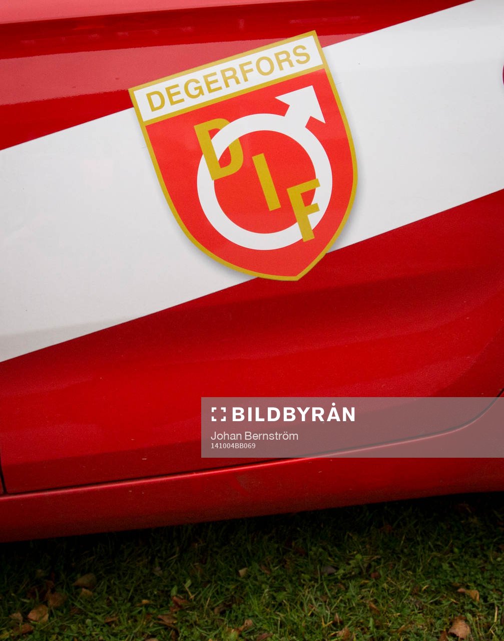 Degerfors logotyp mellan Degerfors och Ljungskile i