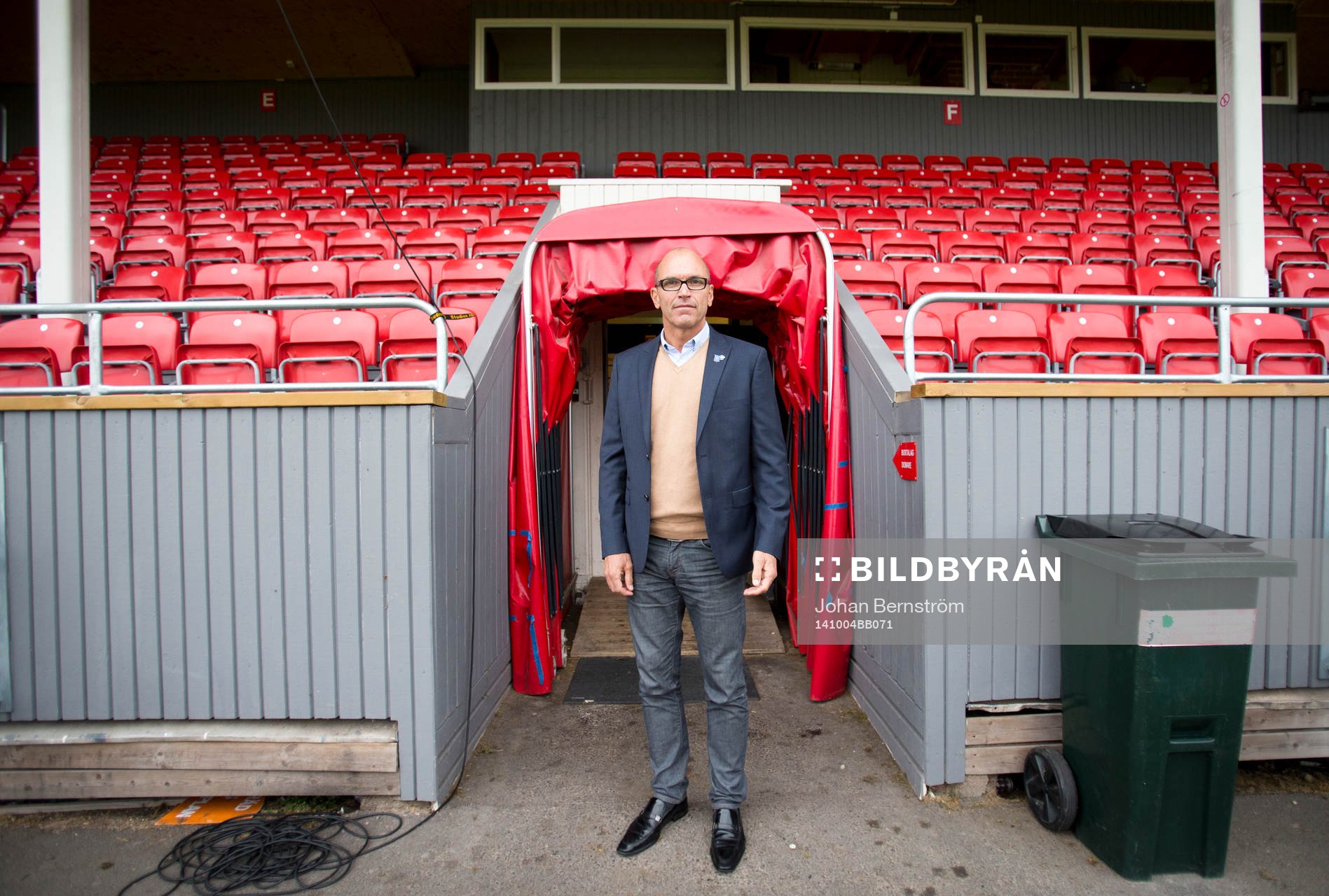 Porträtt på Ljungskiles tränare Tor-Arne Fredheim innan
