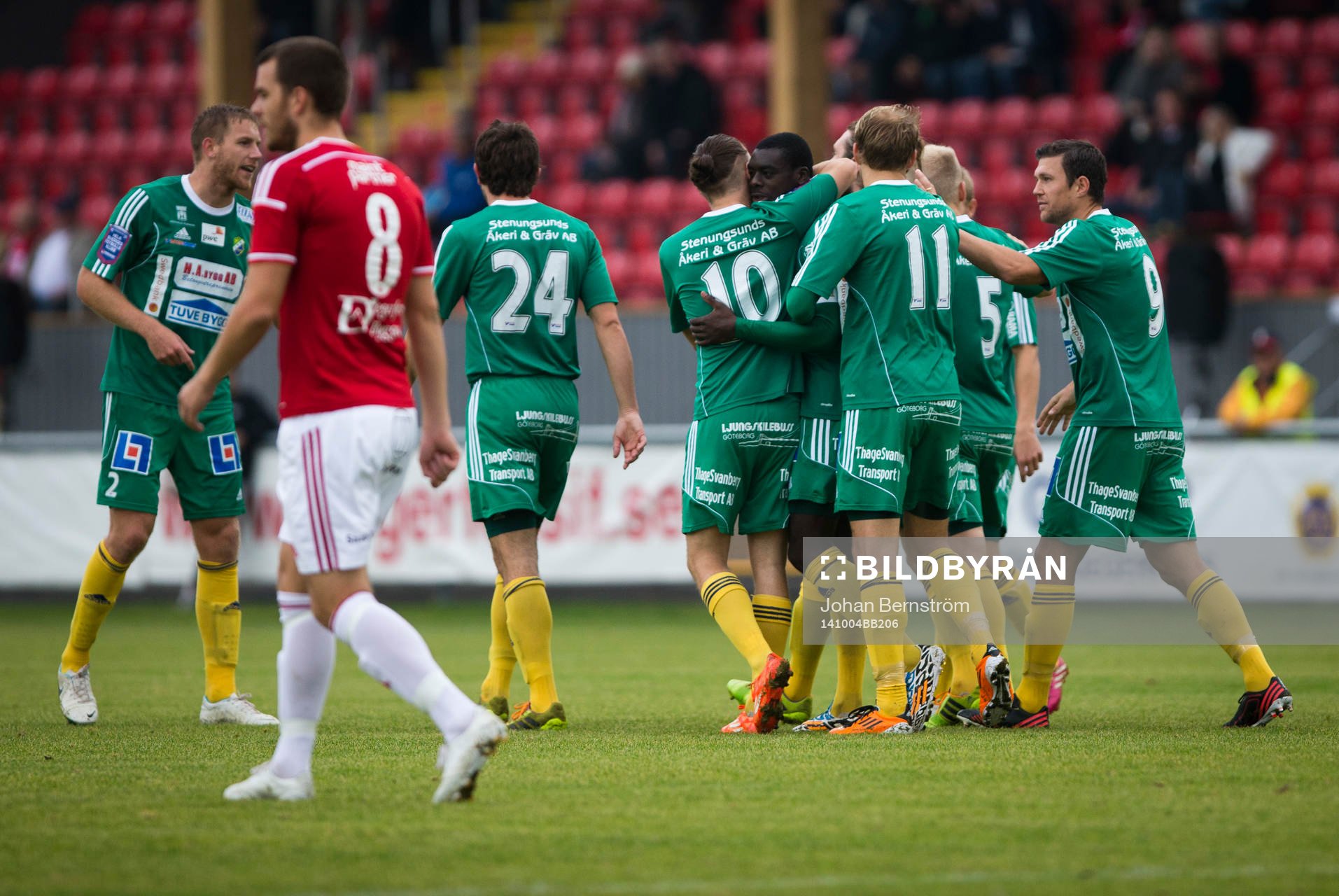 Ljungskiles Ken Sema gör 1-1
