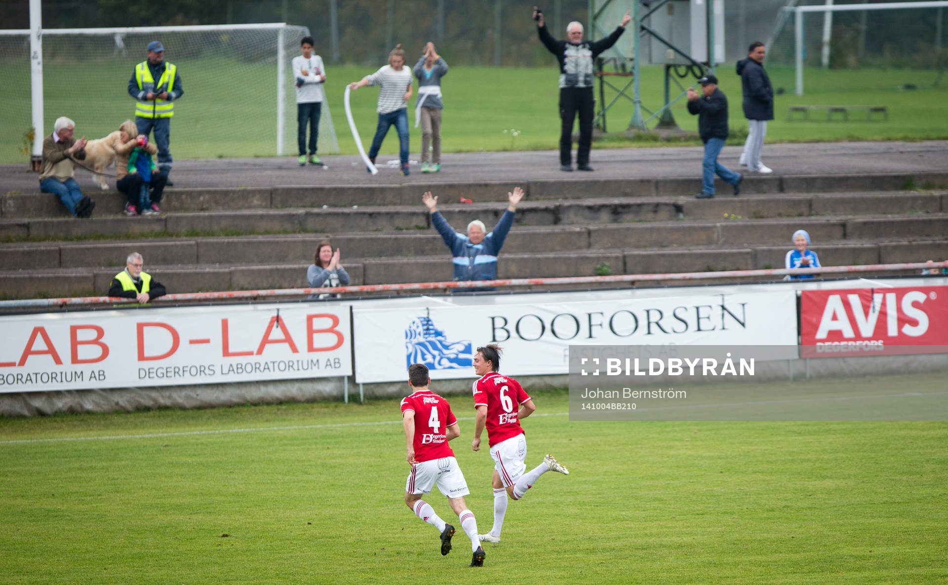 Degerfors Eric Jernberg gör 2-2