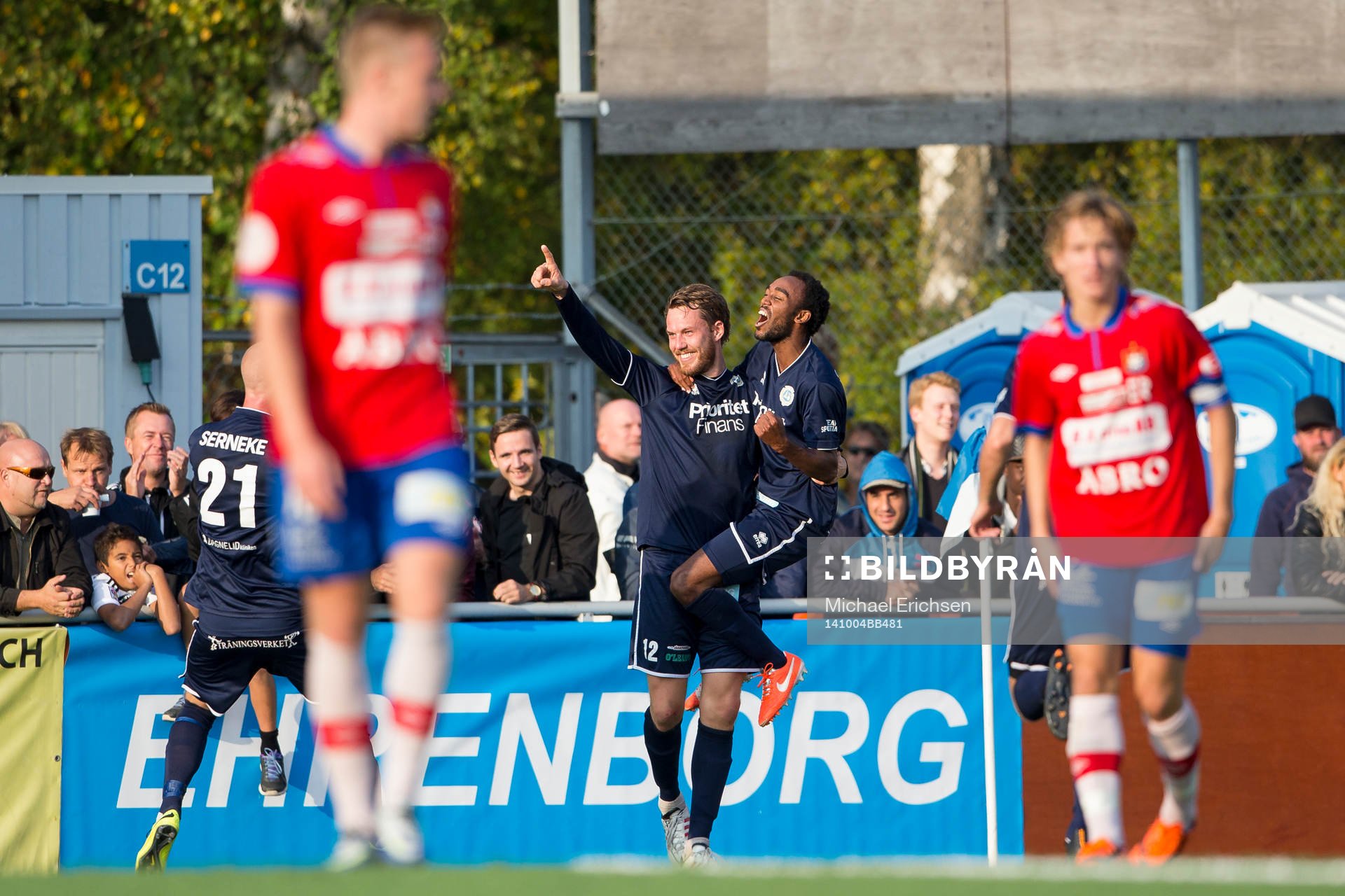Utsiktens Anders Mogren jublar