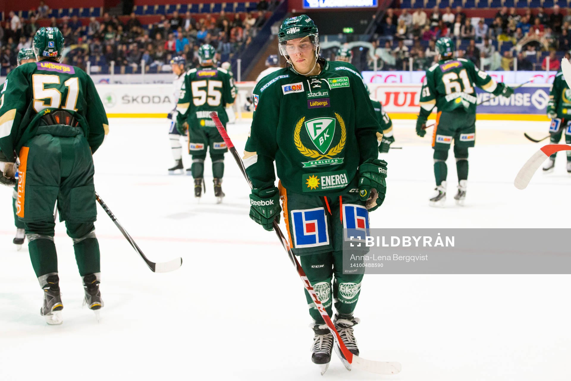 Färjestads Joakim Nygård deppar