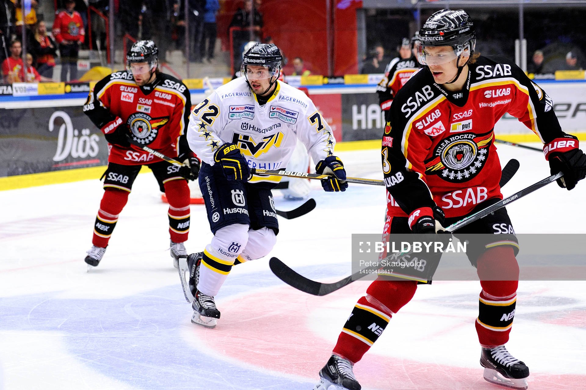 s Patrik Carlsson och Luleås Markus Oscarsson