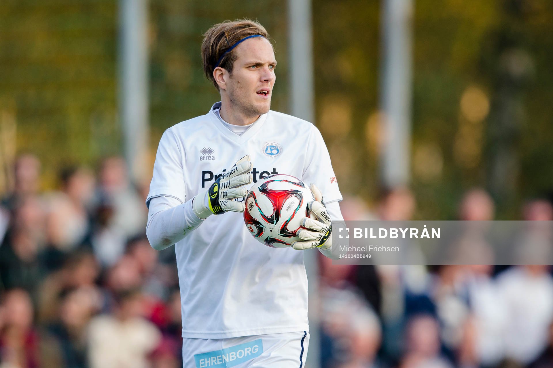 Utsiktens målvakt Axel Wibrån
