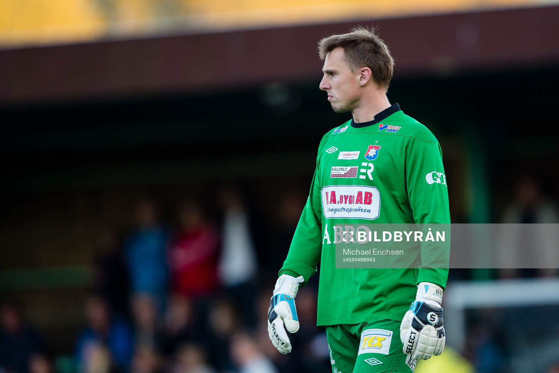 Örgrytes målvakt Johan Hagman