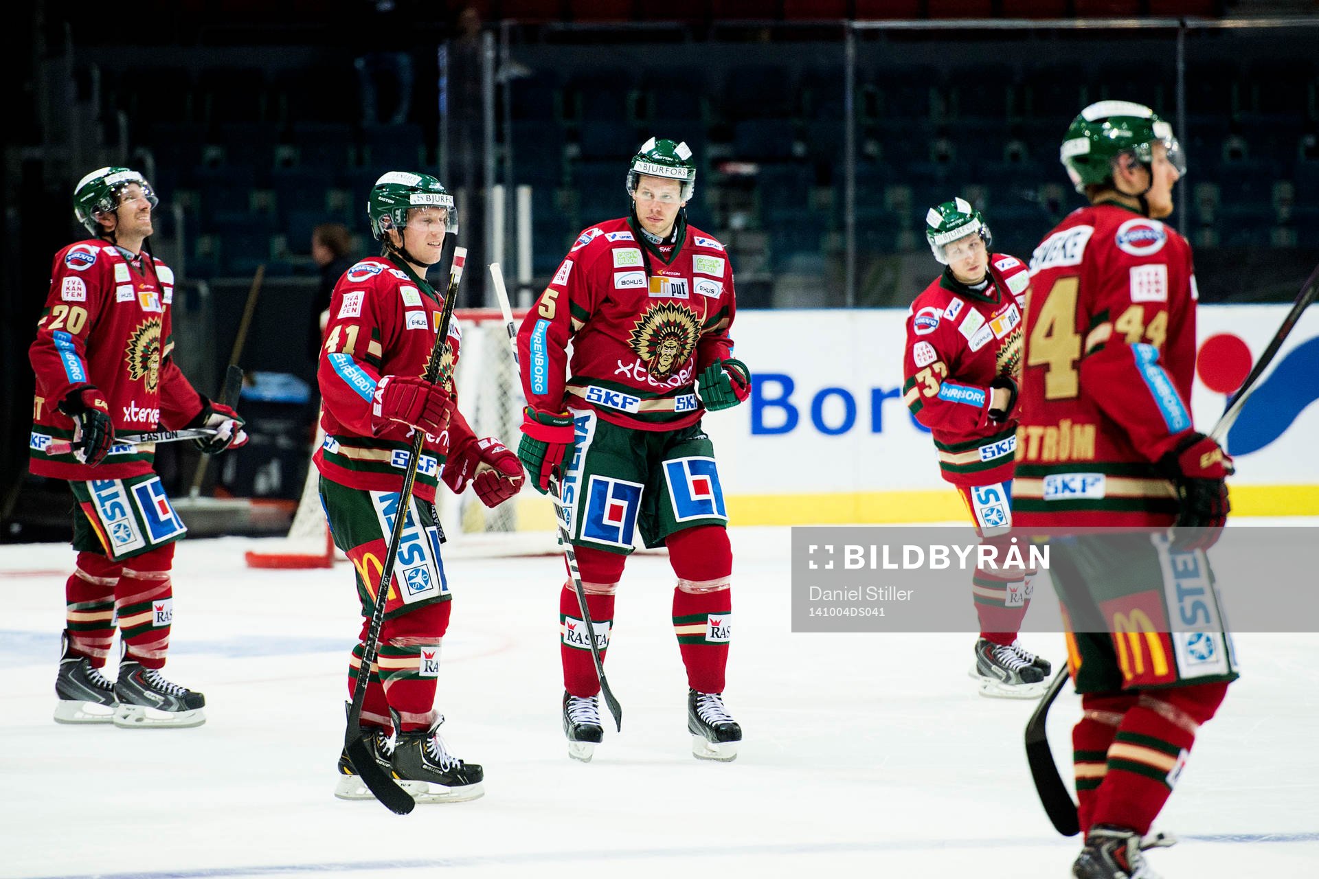 Frölundas Christian Bäckman deppar