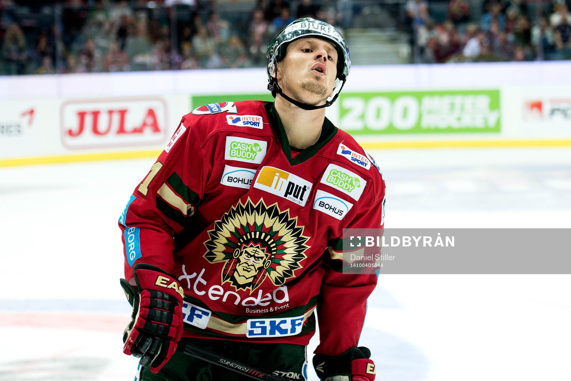 Frölundas Nicklas Lasu deppar