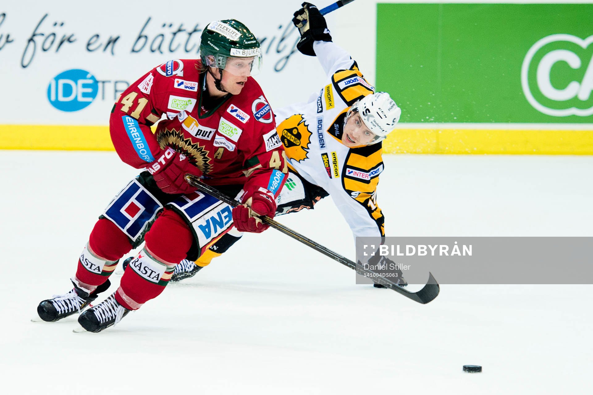 Frölundas Mathis Olimb och Skellefteås Pär Lindholm