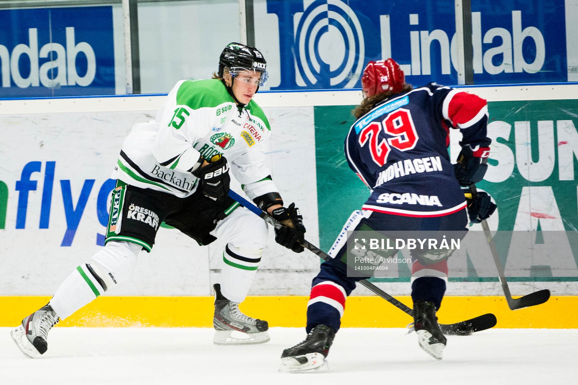 Rögles Jakob Lilja och Södertäljes Erik Lindhagen