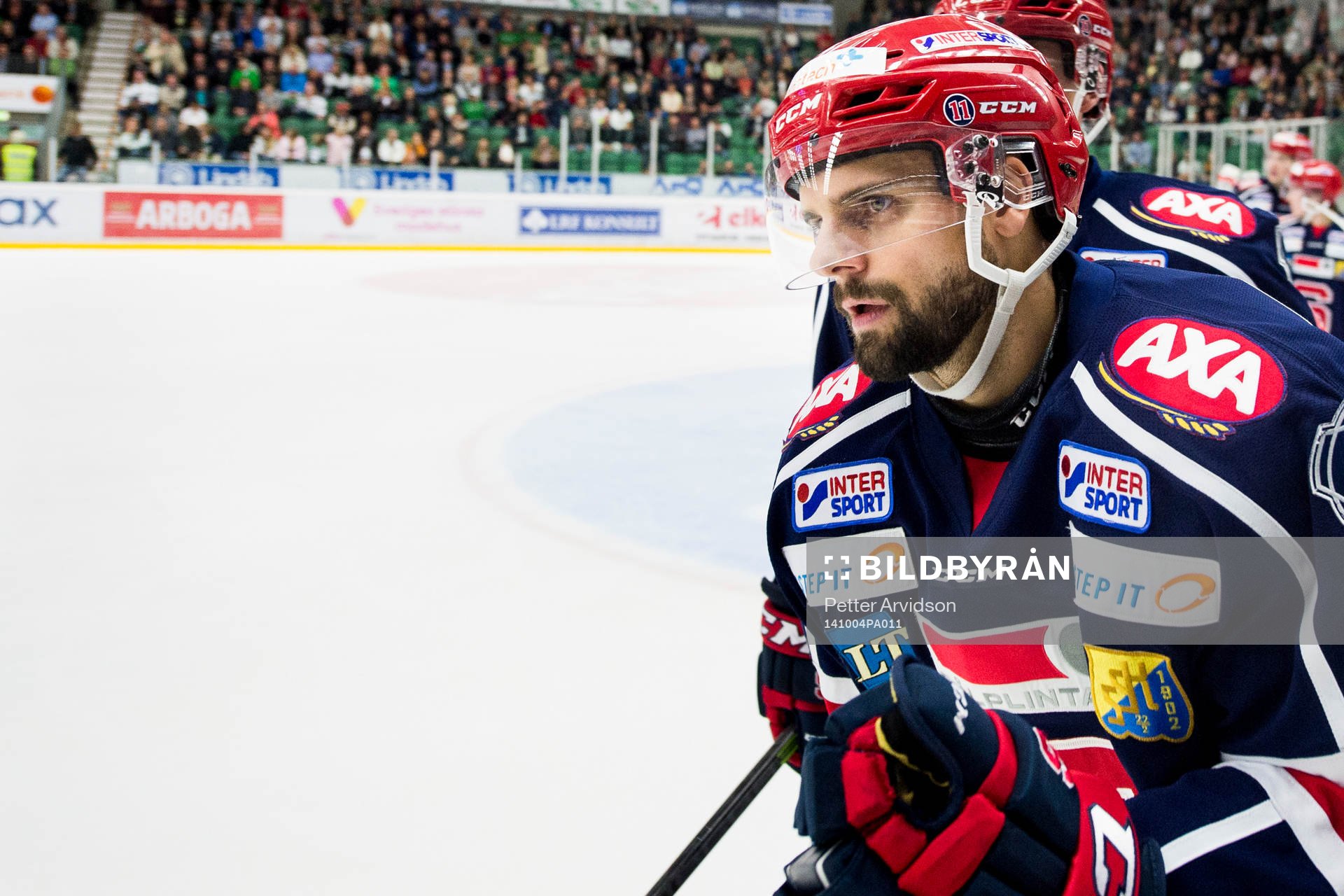 Södertäljes Mattias Beck jublar