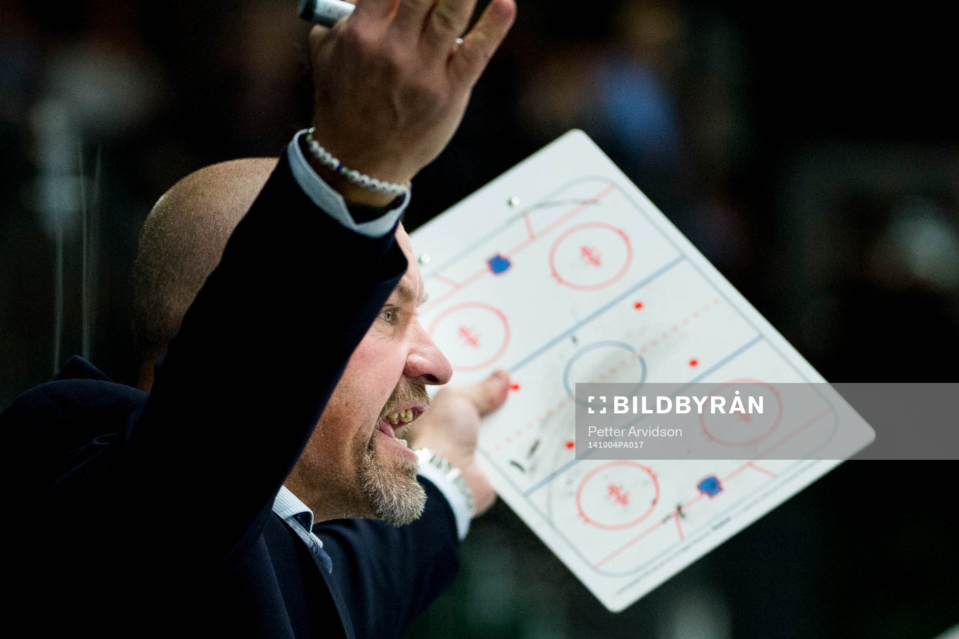 Södertäljes tränare Jan Karlsson