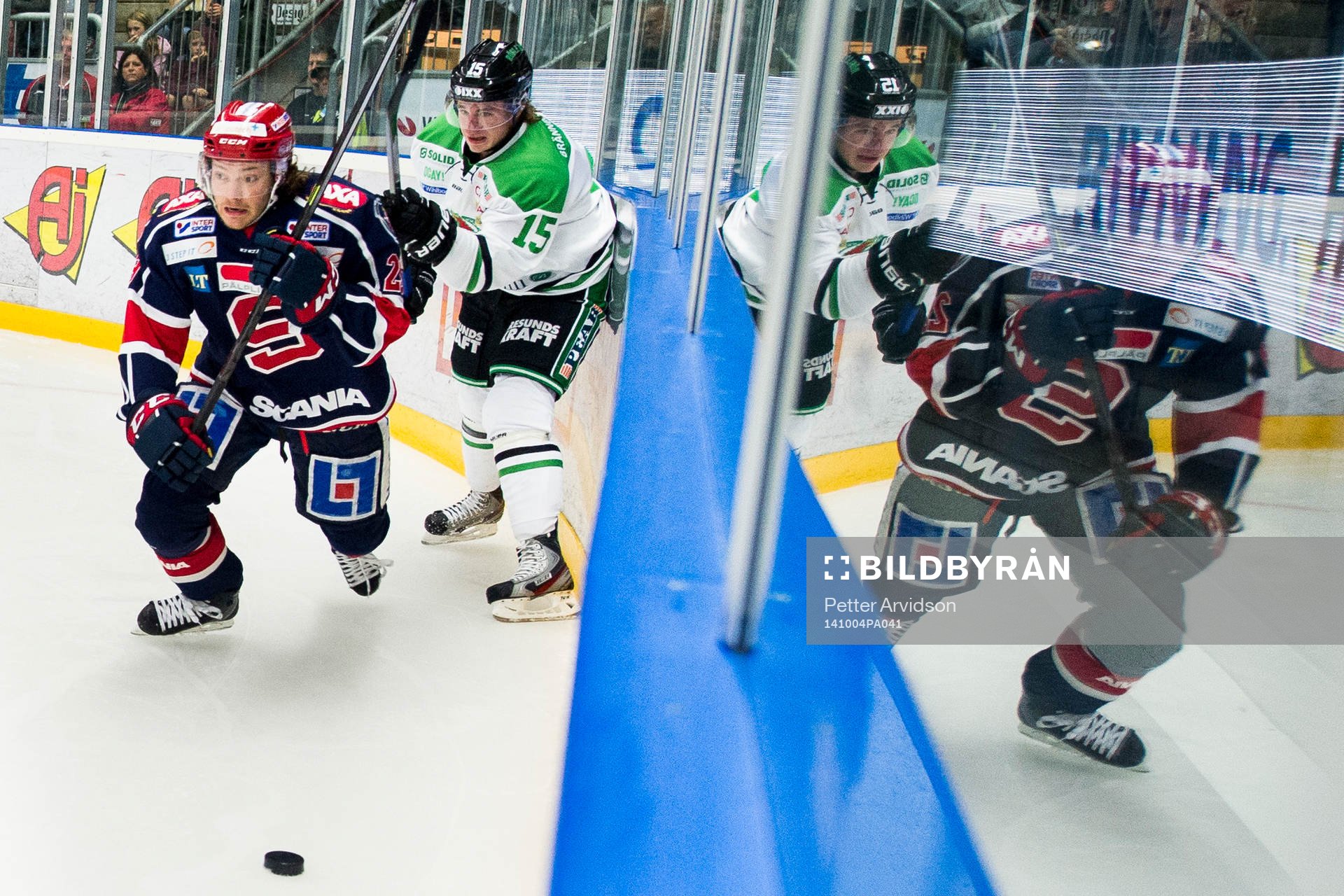 Södertäljes Erik Lindhagen och Rögles Jakob Lilja
