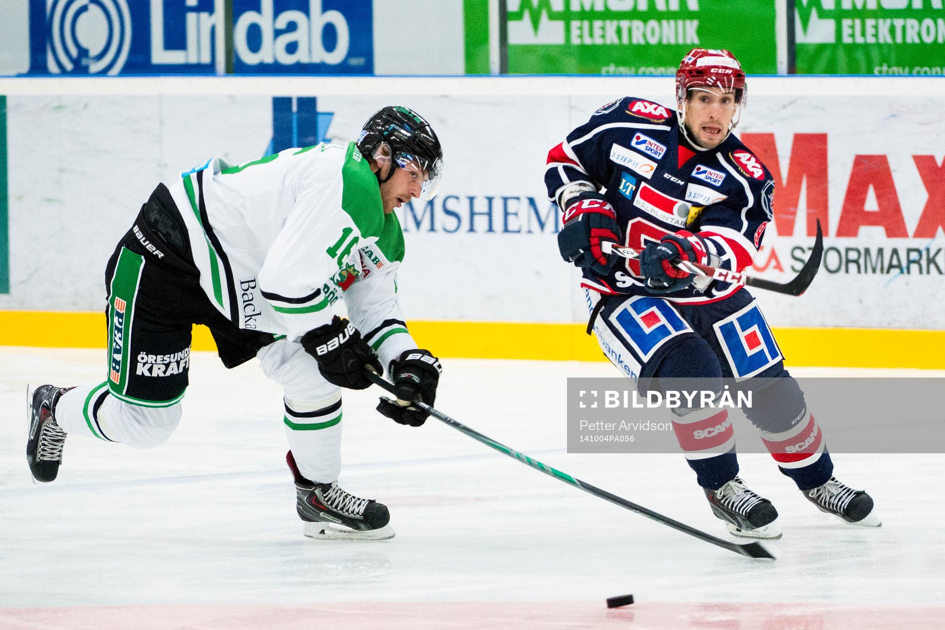Södertäljes James Sixsmith och Rögles Christopher