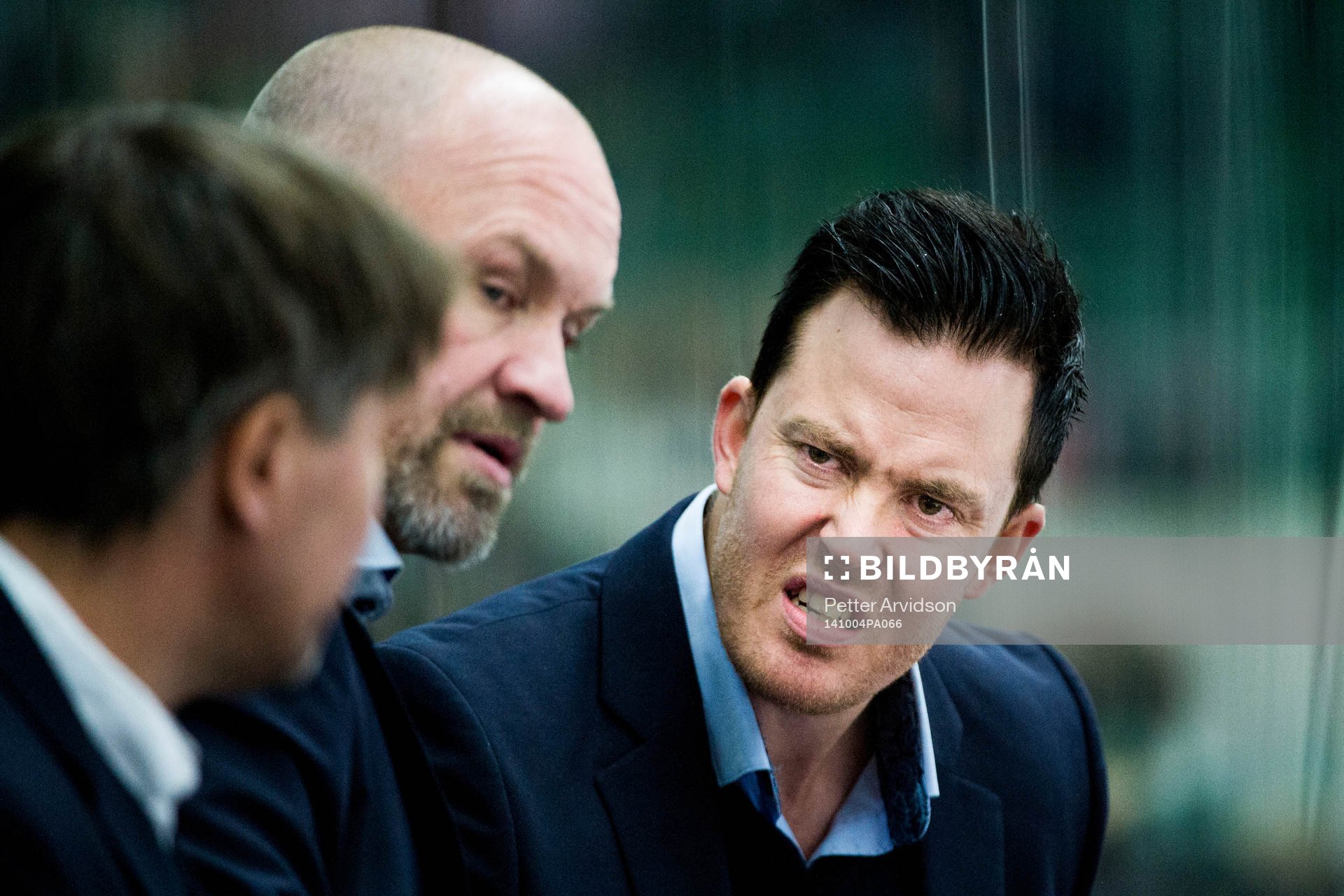 Södertäljes assisterande tränare Jimmy Blixt och