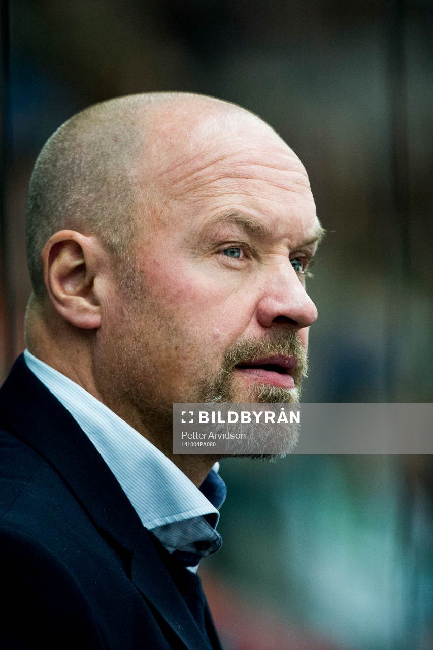 Södertäljes tränare Jan Karlsson
