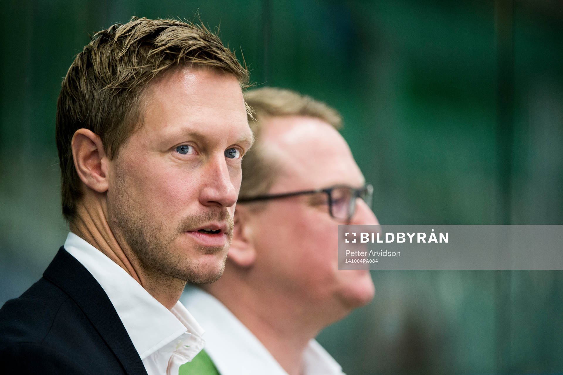 Rögles målvaktstränare Magnus Wennström och i