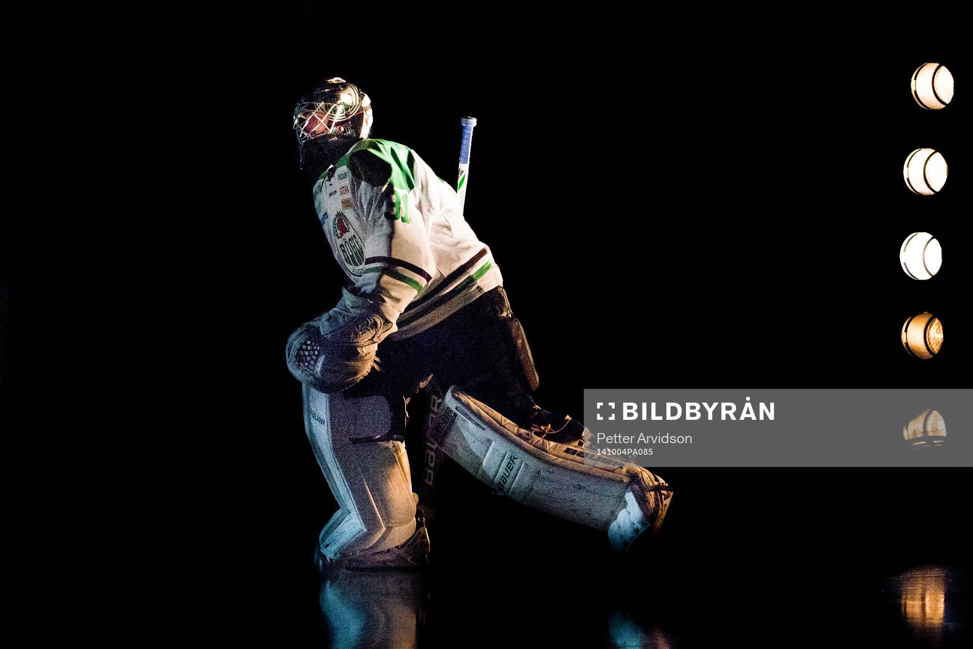 Rögles målvakt Lars Volden gör entré