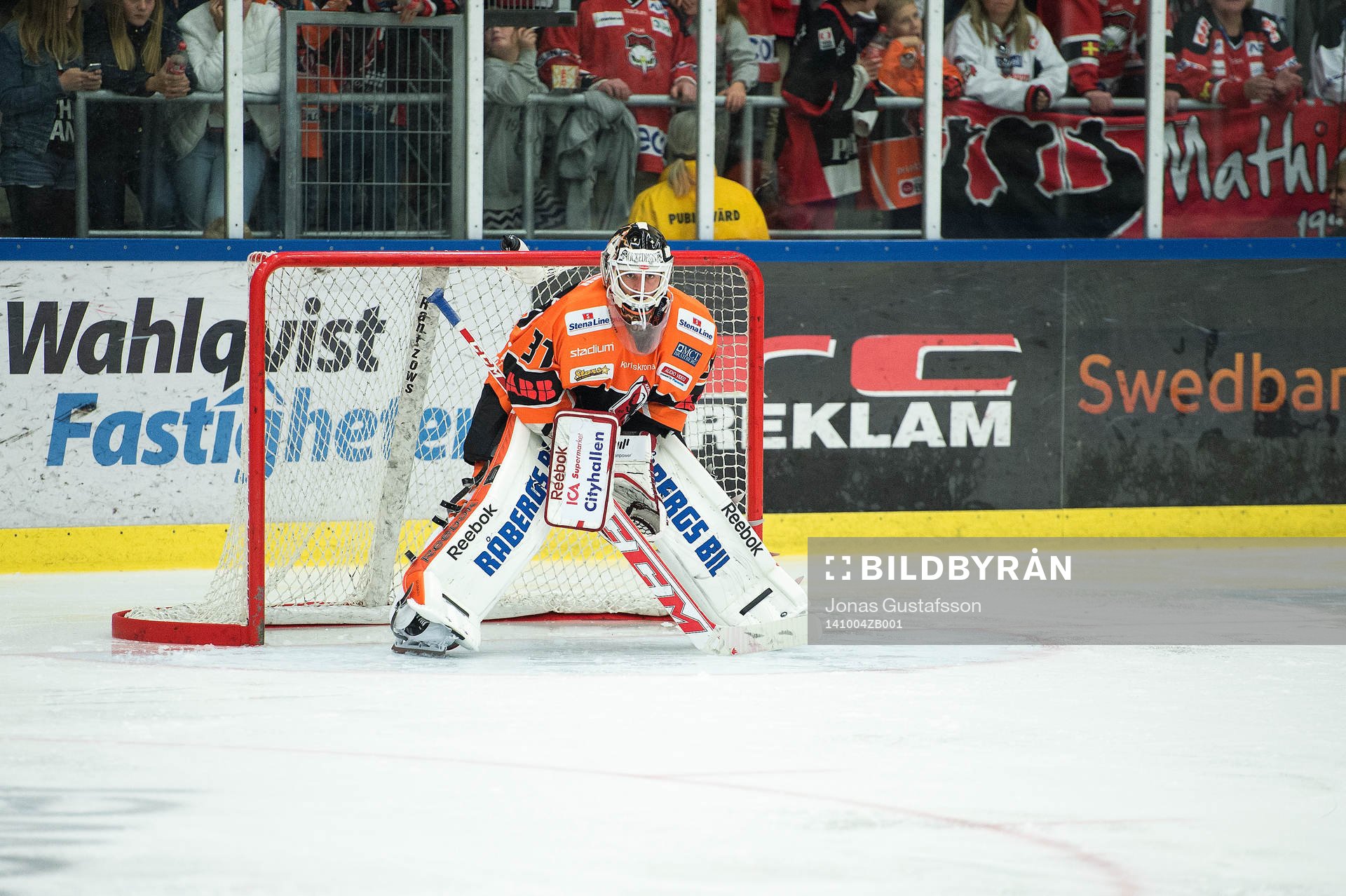 Karlskronas målvakt Patrick Galbraith