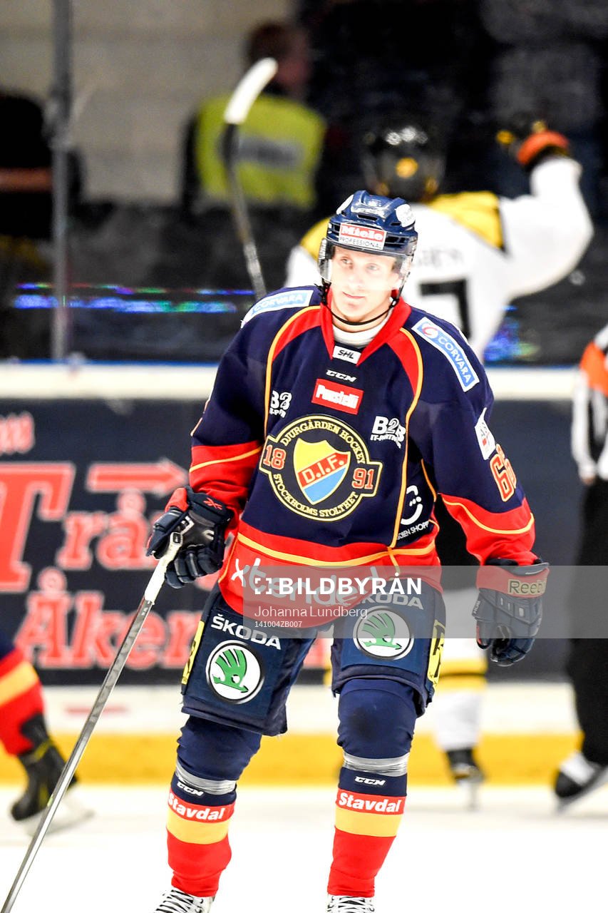 Djurgårdens Marcus Sörensen deppar