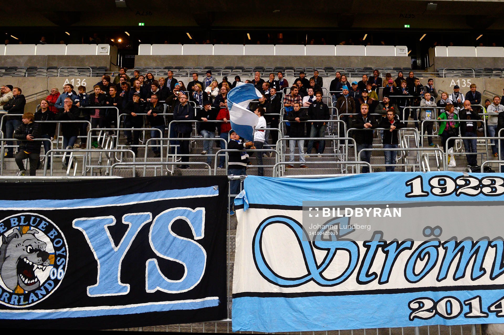 Gefles supportrar