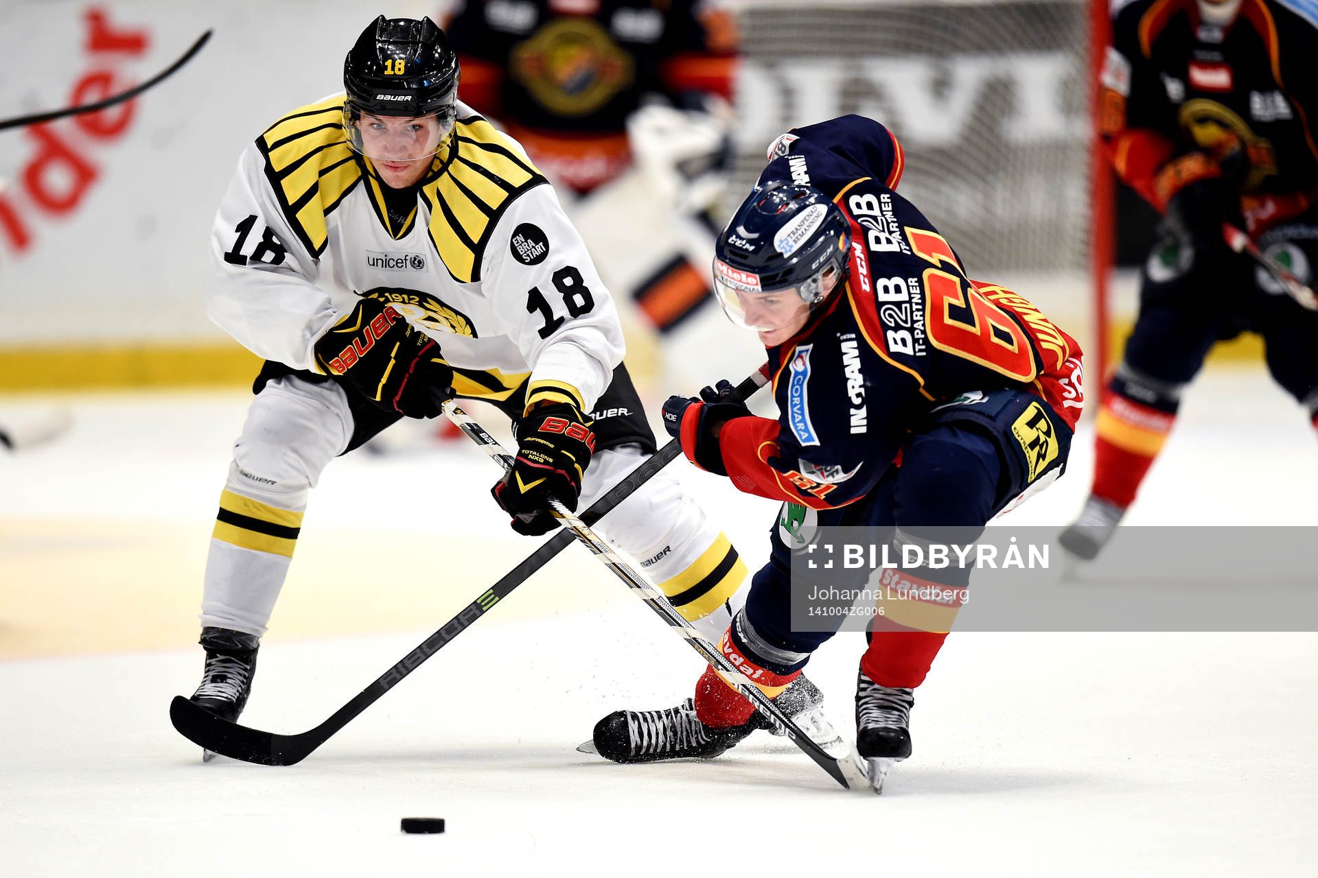 Brynäs Anton Rödin och Djurgårdens Markus Ljungh