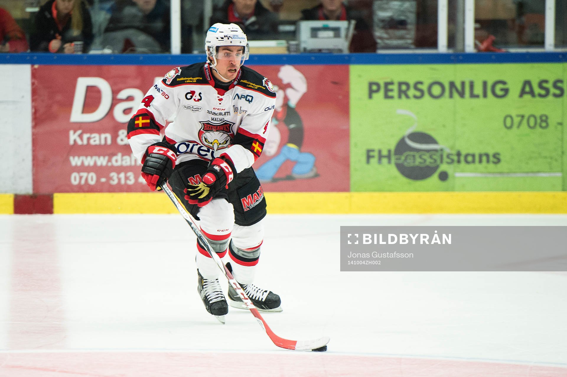Malmö Redhawks Nils Bergström