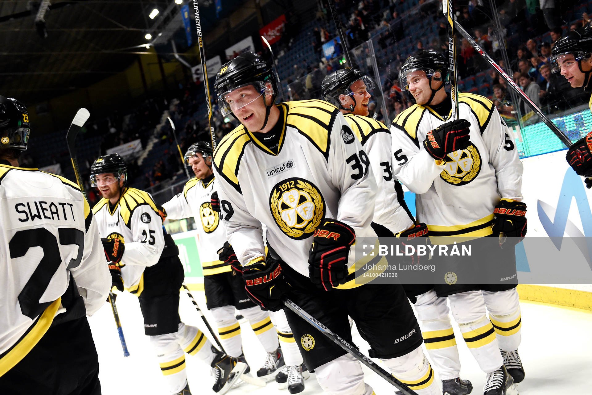 under ishockeymatchen i SHL mellan Djurgården och Brynäs