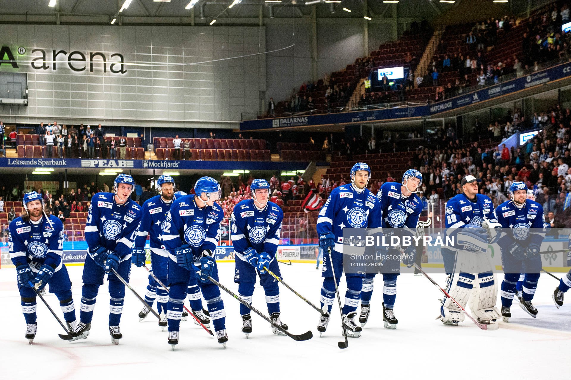 Leksands Daniel Josefsson, Simon Erlandsson, Joonas