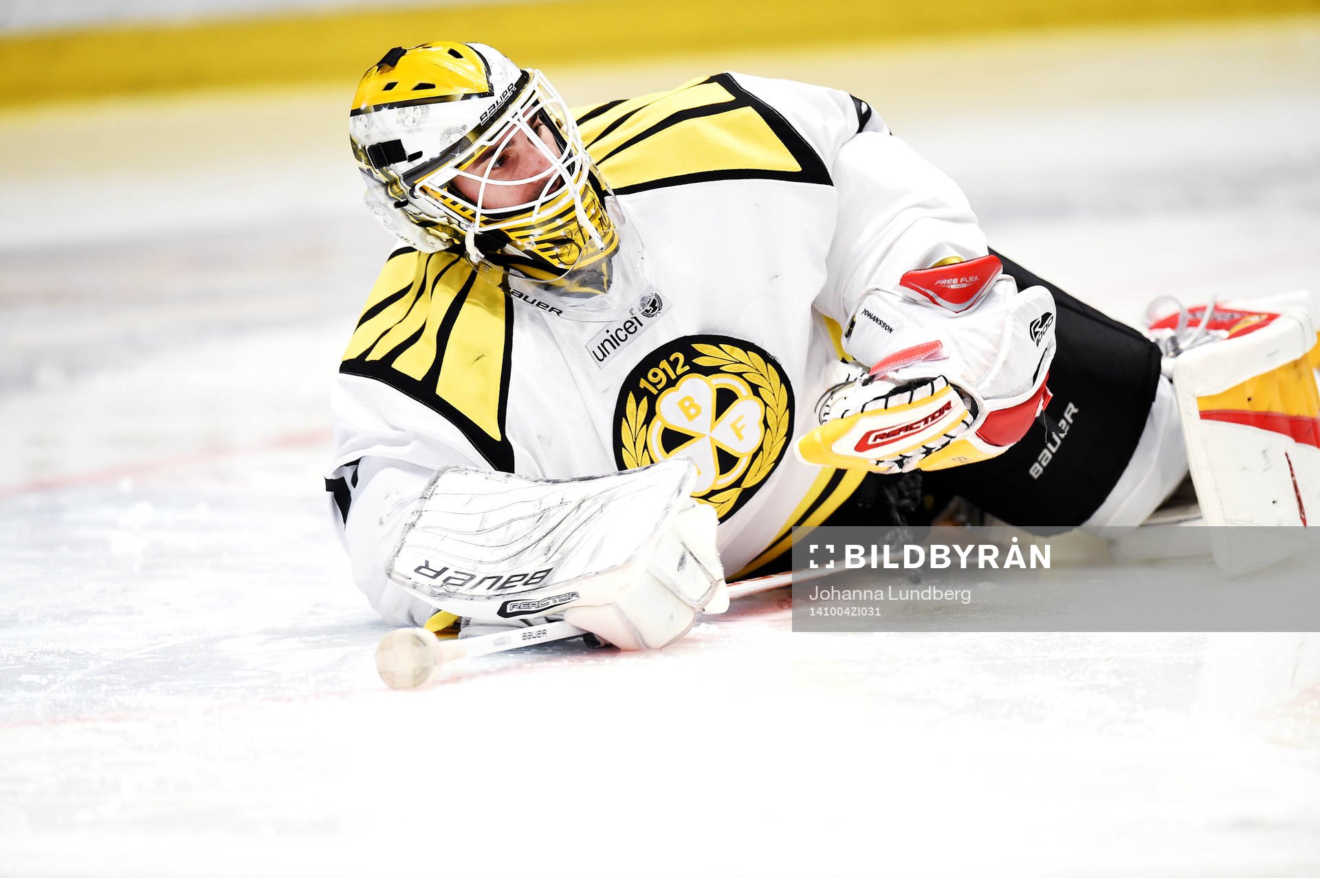 Brynäs målvakt Bernhard Starkbaum