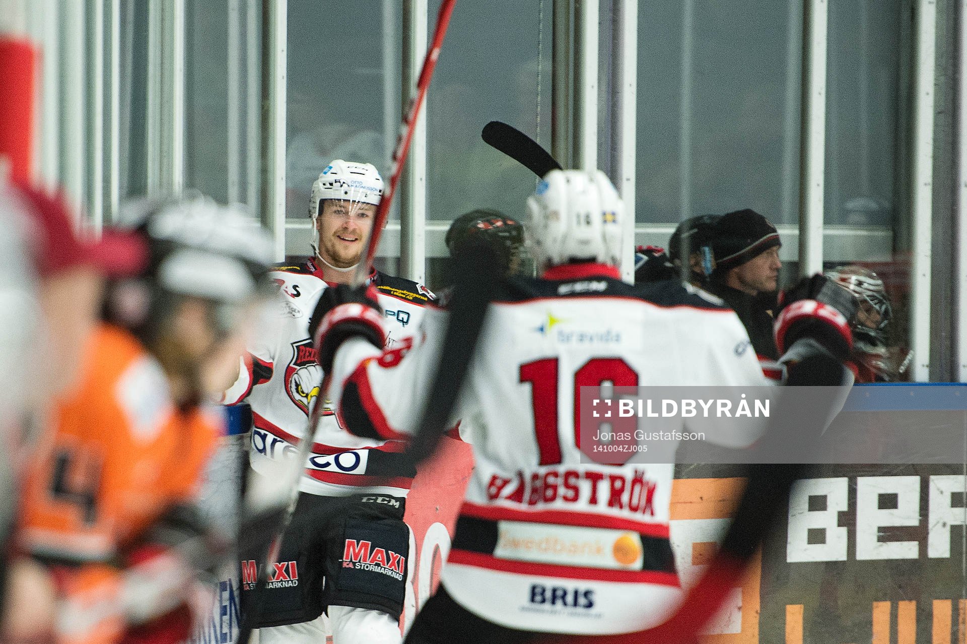 Malmö Redhawks Nicklas Jadeland har gjort 3-0 till Malmö
