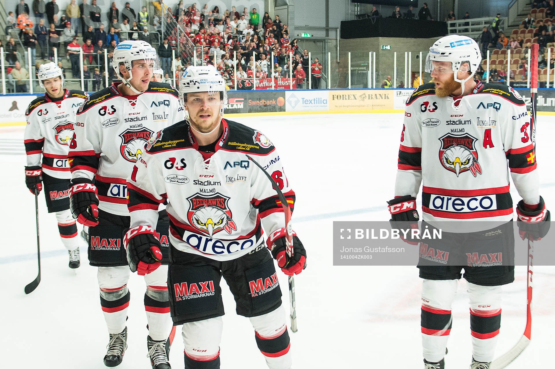 Malmö Redhawks Nicklas Jadeland har gjort 3-0 till Malmö